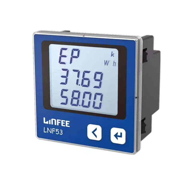 LNF56 96*96mm  RTM Measurement LCD Panel Mounted 3 Phase Smart Energy Meter