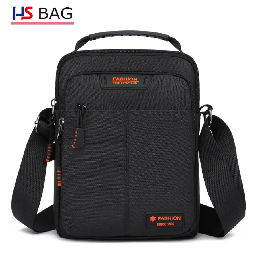 

【New style】New men's high-end casual shoulder bag large capacity simple and fashionable -body bag water-proof handbag men's