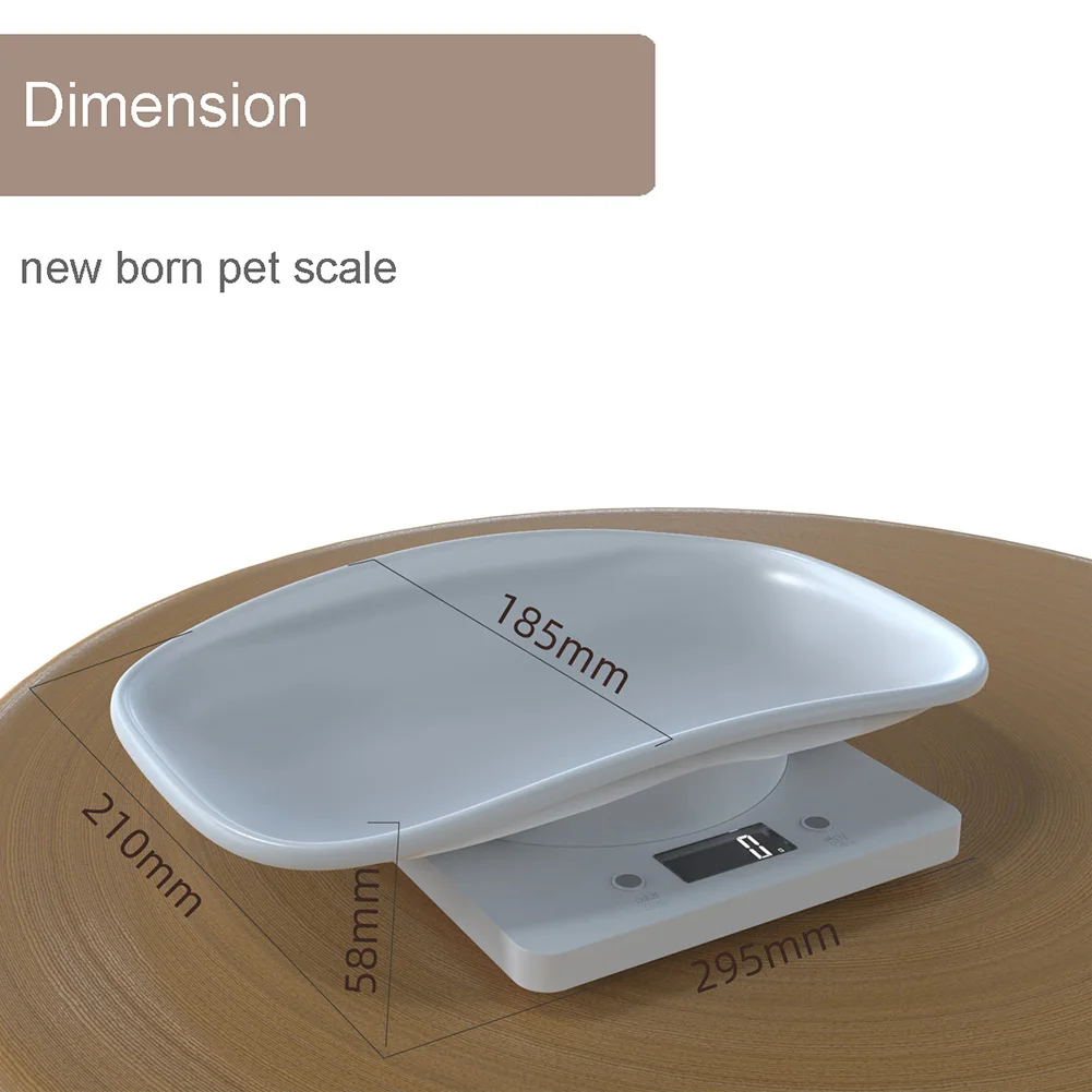 High Precision Digital Scale Gram Electronic Multifunction Animal Cats Puppy Fruits Vegetable Baby Animal Kitchen Weighing Tools