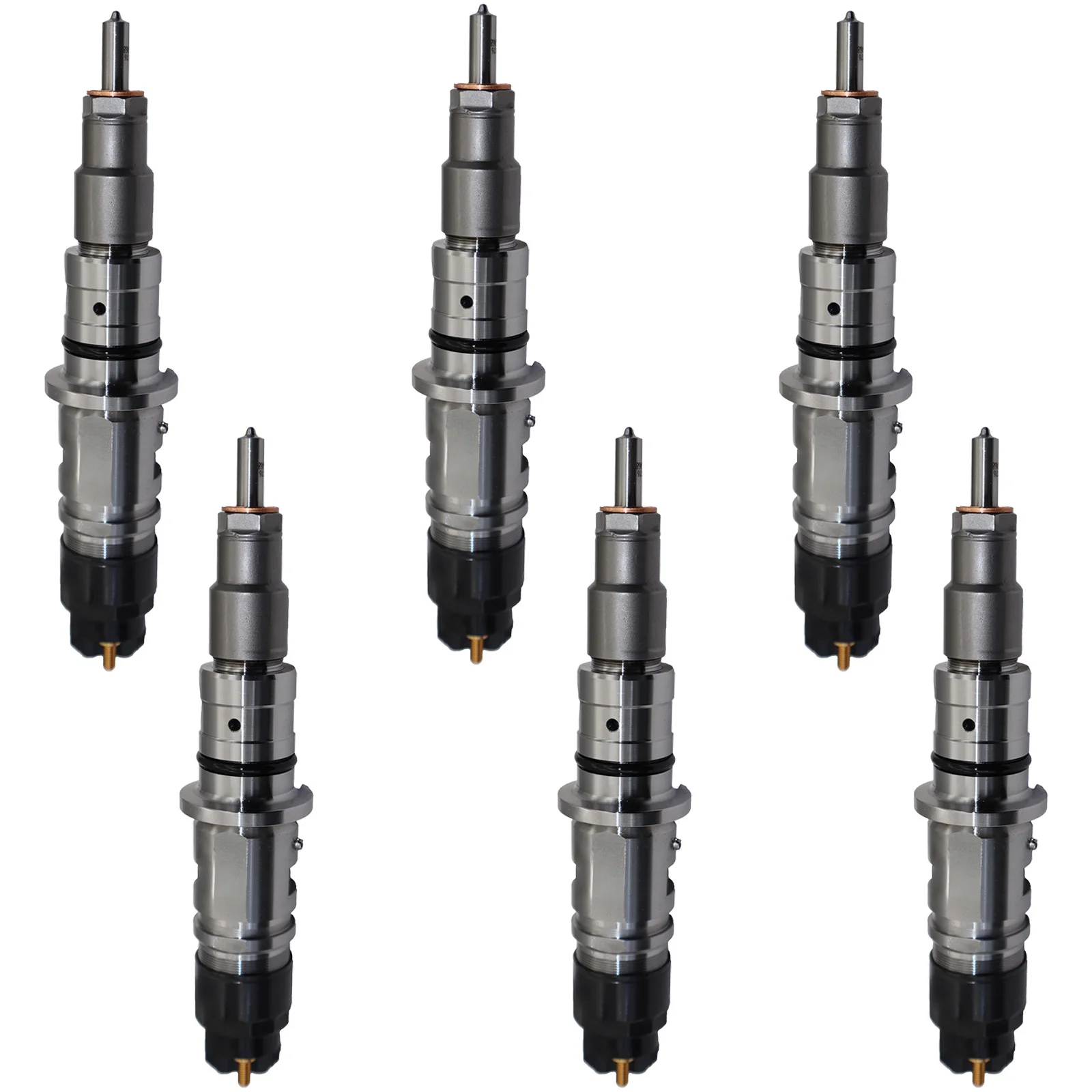 6PCS Fuel Injector FIB1244LE For Kamaz 4308-A3 For Cummins Engine ISBE ISDE-2007 Trucks