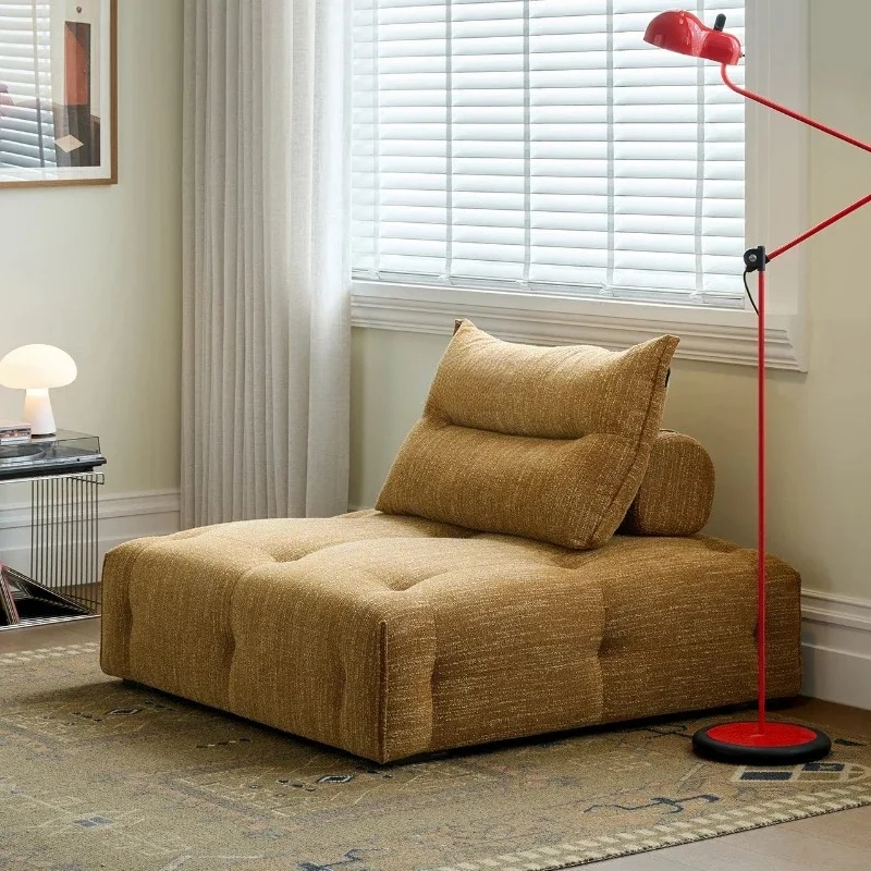 

Диван Современная Простая Гостиная Ретро Стиль Одномодульный Креативный Комбинированный Тканевый Диван