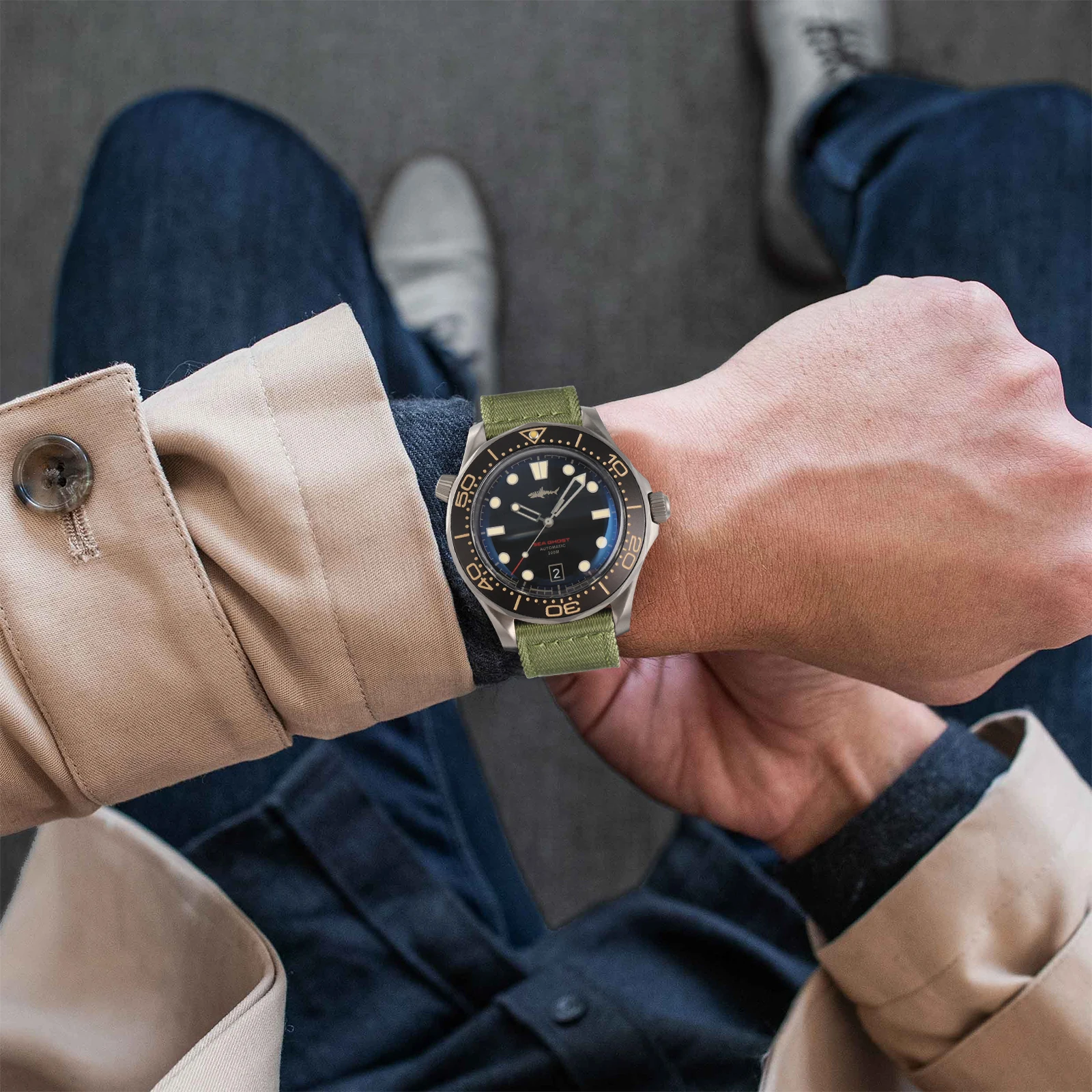20mm 22mm Nylon Watch Strap Pr - огляд і ціна Canvas Strap Watch