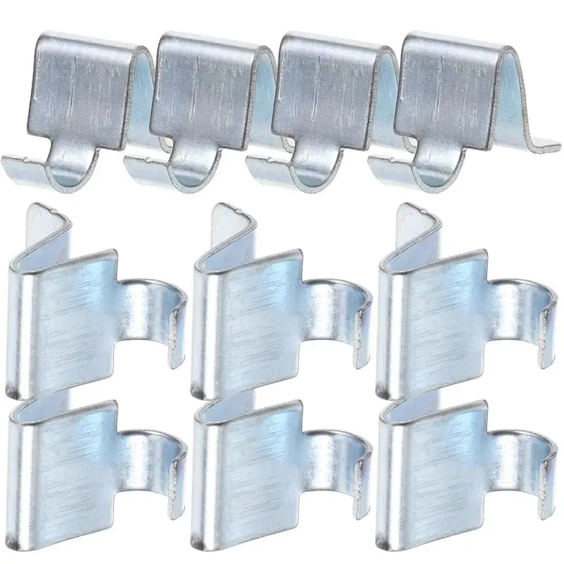 

10pcs Heavy Duty Metal Cabinet Shelf Clips Durable Shelving Supports for Kitchen File Cabinet and Bookcases Supports Metal Shelf