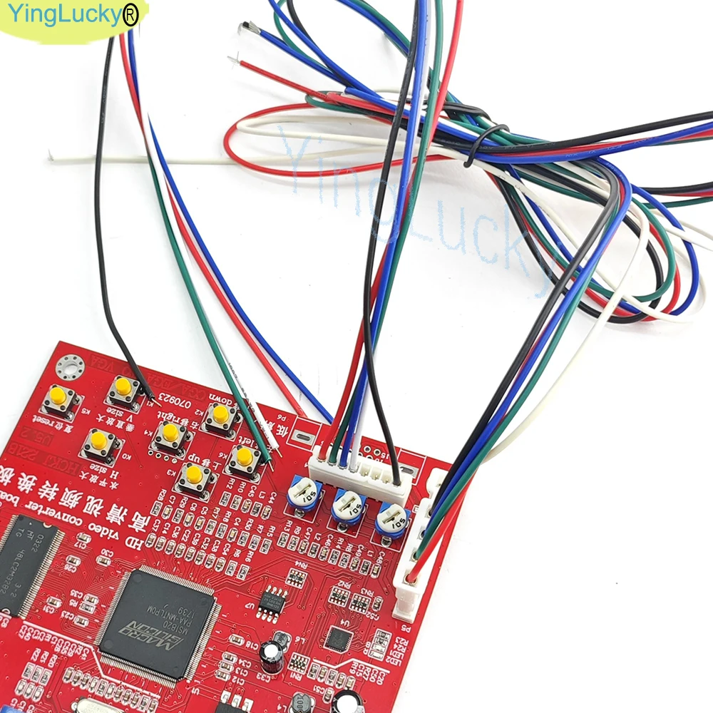Arcade Spiel Video Signal Ausgang Kabel CGA RGBS Kabelbaum Chassis Konverter Zu VGA RGBS Signal Kabel Stecker Wring – Detail 6