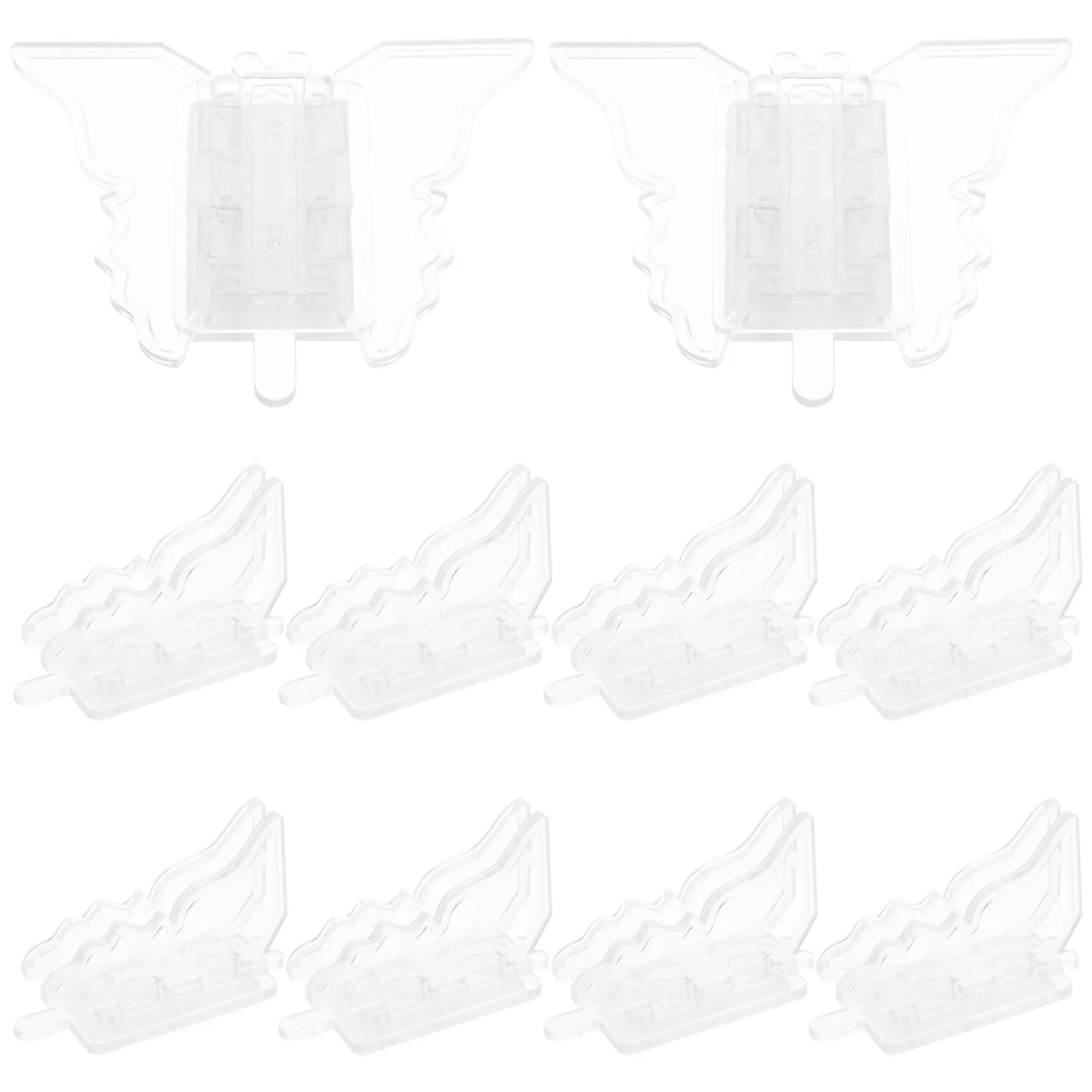 

10pcs Child Safety Lock Transparent Sliding Window Locks For Toddlers Baby Proof Window Latch Durable Slide Door Lock Kitchen