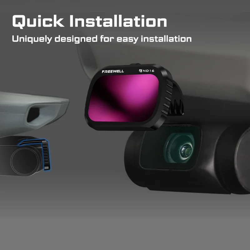 Freewell Drone Single ND Filters Compatible With DJI Mavic Mini/Mavic Mini SE and Mini 2 Drone 4K Filter Photography Accessories