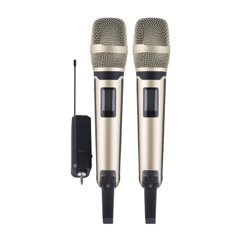 One to two wireless microphone live recording indoor and outdoor home singing Karaoke wireless microphone