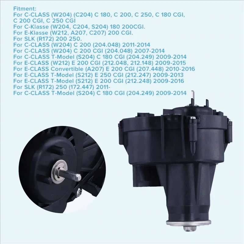 

Car Intake Manifold Actuator A2711400004 For Mercedes-Benz W204 W212 R172 C180 C200 Servo Motor Throttle Control Valve