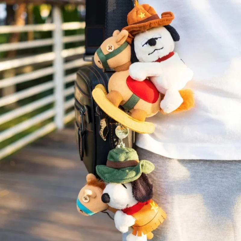 

Новая подлинная кукла-подвеска Shanmo Sn Oopy Olaf Year Of The Horse, ограниченная серия, милая кукла-талисман, сумка, украшения