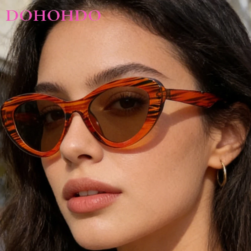 

Trendy Sexy thicken Frame Oval Cat Eye Women's Sunglasses Men New Fashion Luxury Sun Glasses Female Travel Shade Eyeglass UV400