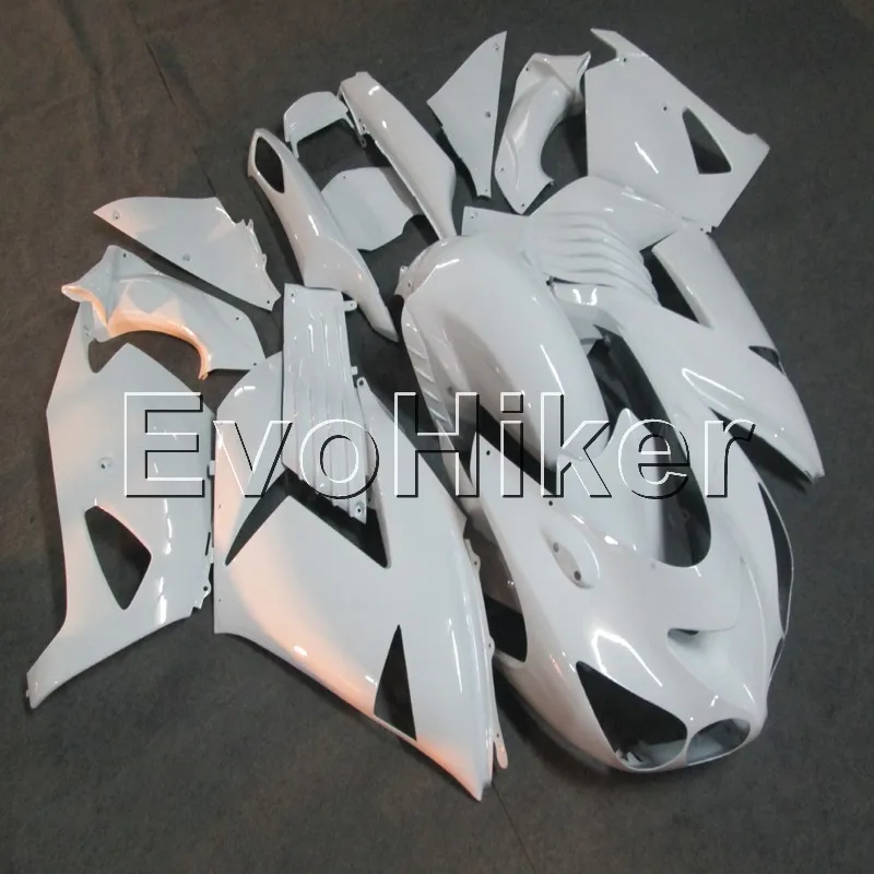 

injection Fairings kit for ZX-14R 2006 2007 2008 2009 2010 2011 white ZX14R 06 07 08 09 10 11 Full fairing kits