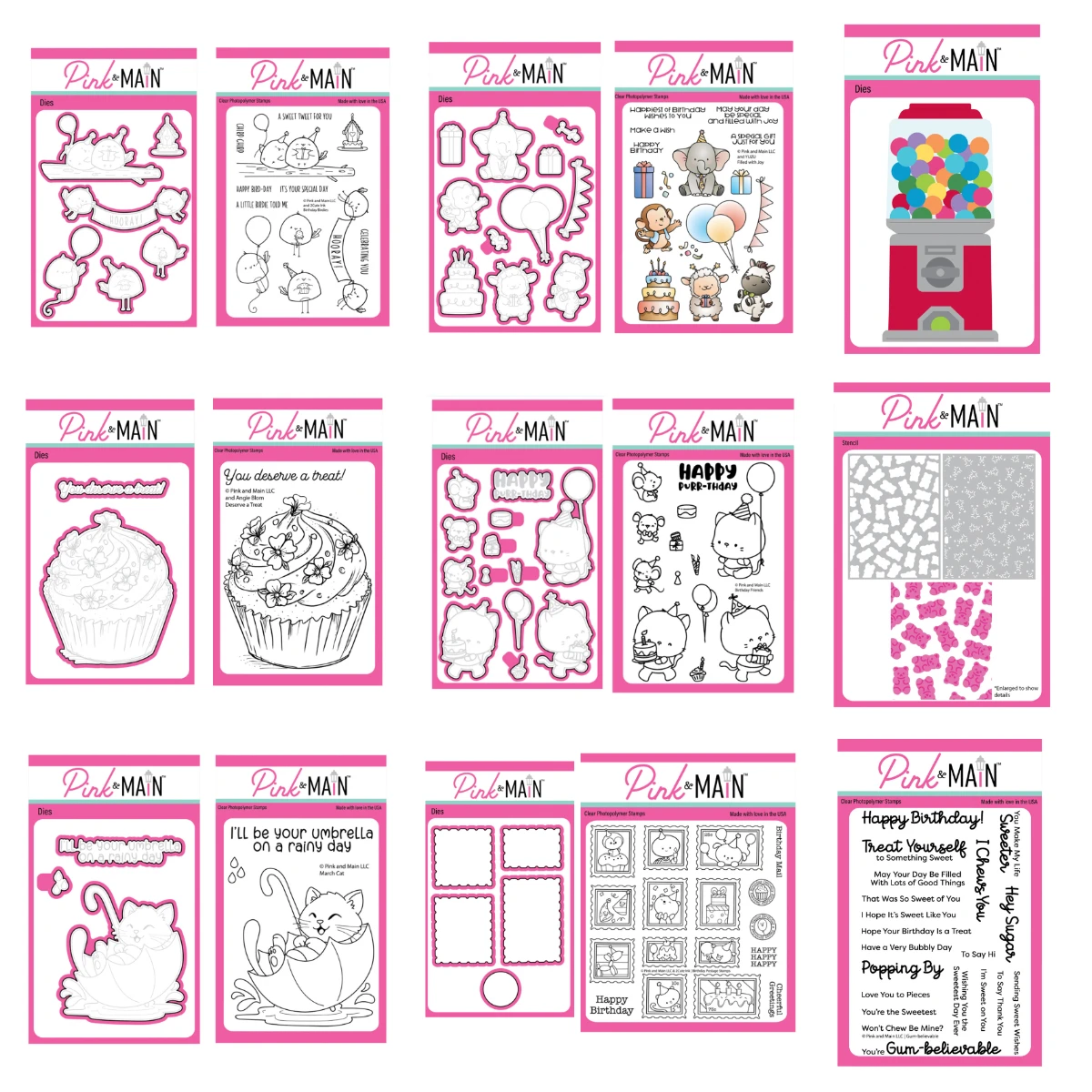 

Birthday Postage Friends Metal Cutting Dies and Clear Stamps DIY Scrapbooking Stencil Paper Card Handmade Album Decorative