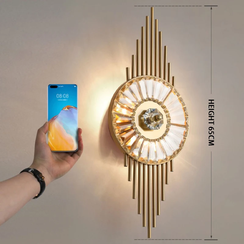 SANDYHA Nordic Fashion Design Living Room Wall Lamps Modern Creative Suitable For Bedroom LED Bedside Decor Lighting Fixtures