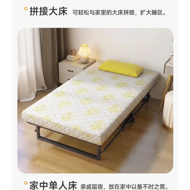 Hotel folding bed lunch break bed single rest artifact simple nap artifact household portable bed