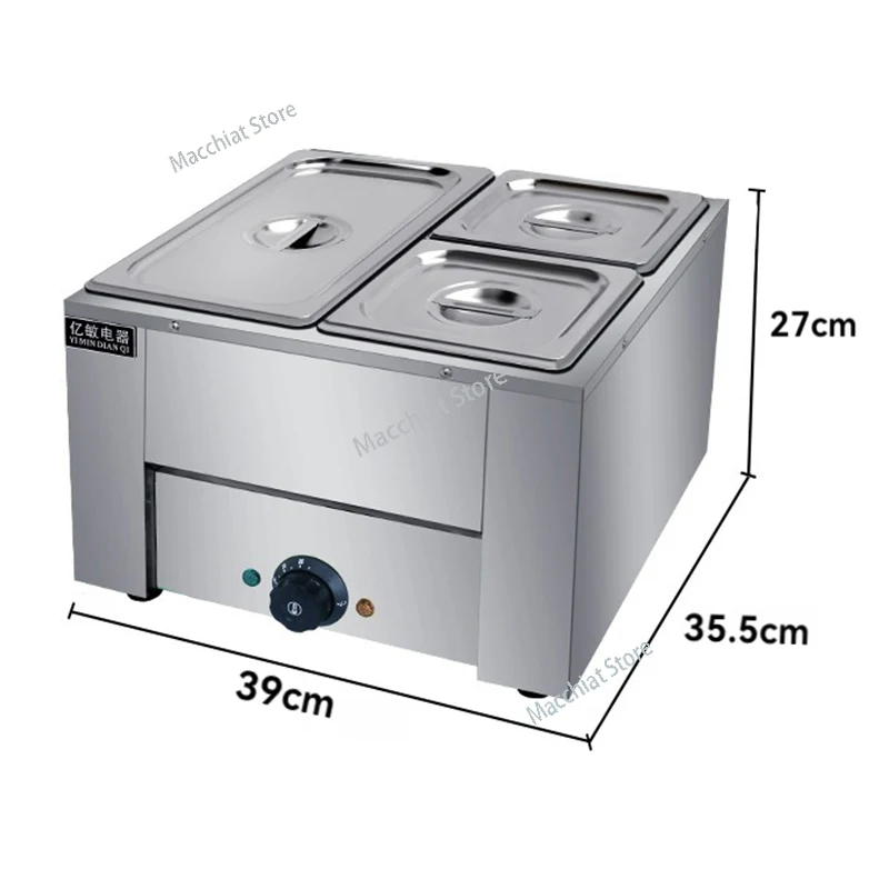 

220V/110V Commercial Chocolate Melting Stove Processor Double Cylinder Chocolate Heating Pot Chocolate Melting Oven Machine