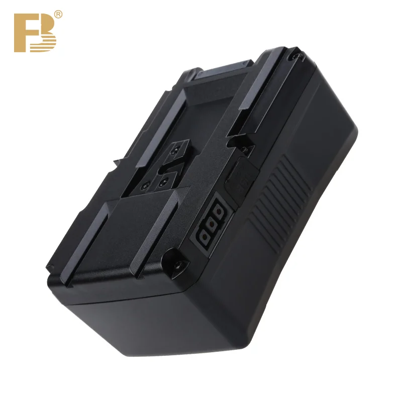 FB V Mount Battery VLB-140W Broadcast V Lock Battery for LED Video Light Photographic Light Camcorder Fill Light Power Monitor