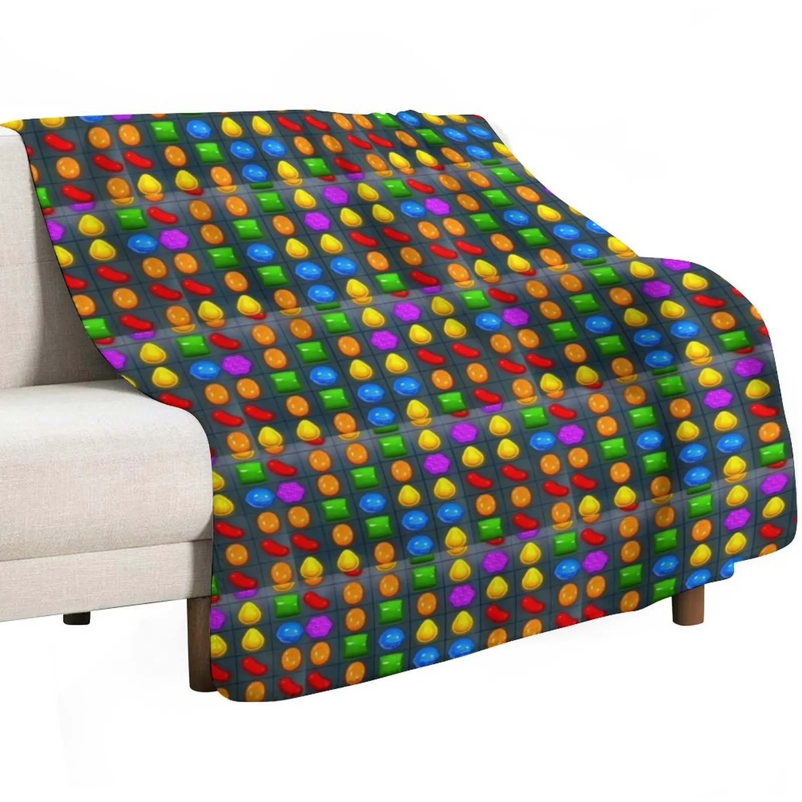 2022 All New candy crush Throw Blanket Bed linens Fashion Sofas Giant Sofa Beautifuls Plaid on the sofa Decorative Sofa Blankets