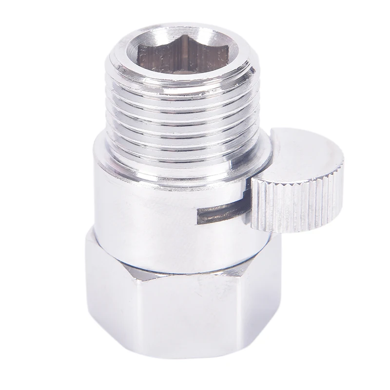 1Pc Handheld Shower Quick Switch Stop On Off Valve Quick Control Shut-OFF Valve Shower Head Hand Water SaverFaucet Accessories