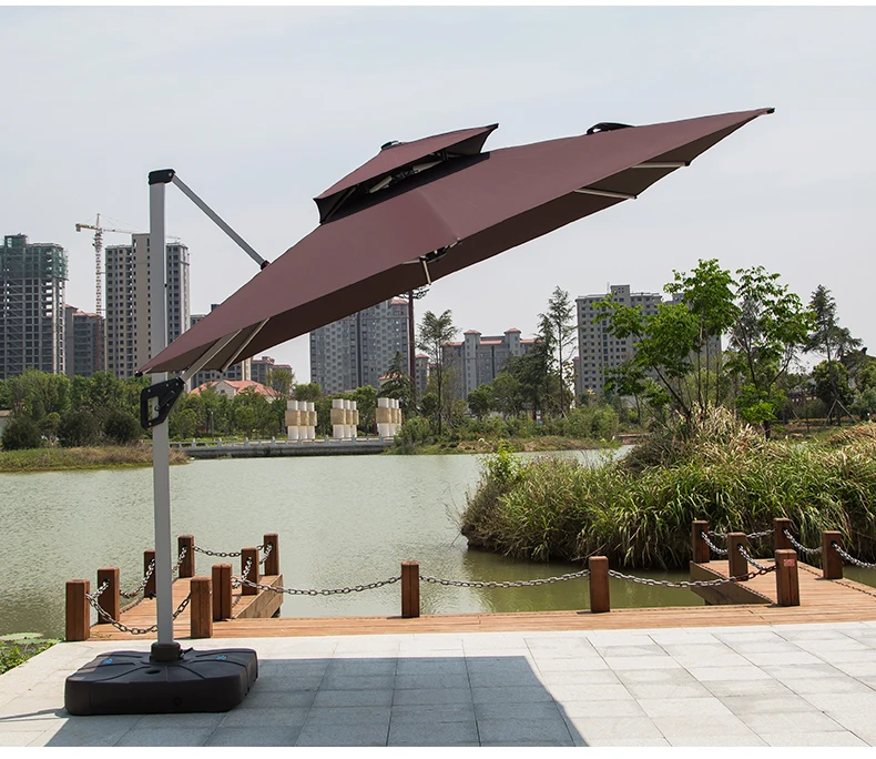 

Открытый зонтик для двора, зонтик, терраса, балкона, уличный киоск, большой зонт, уличный римский зонт