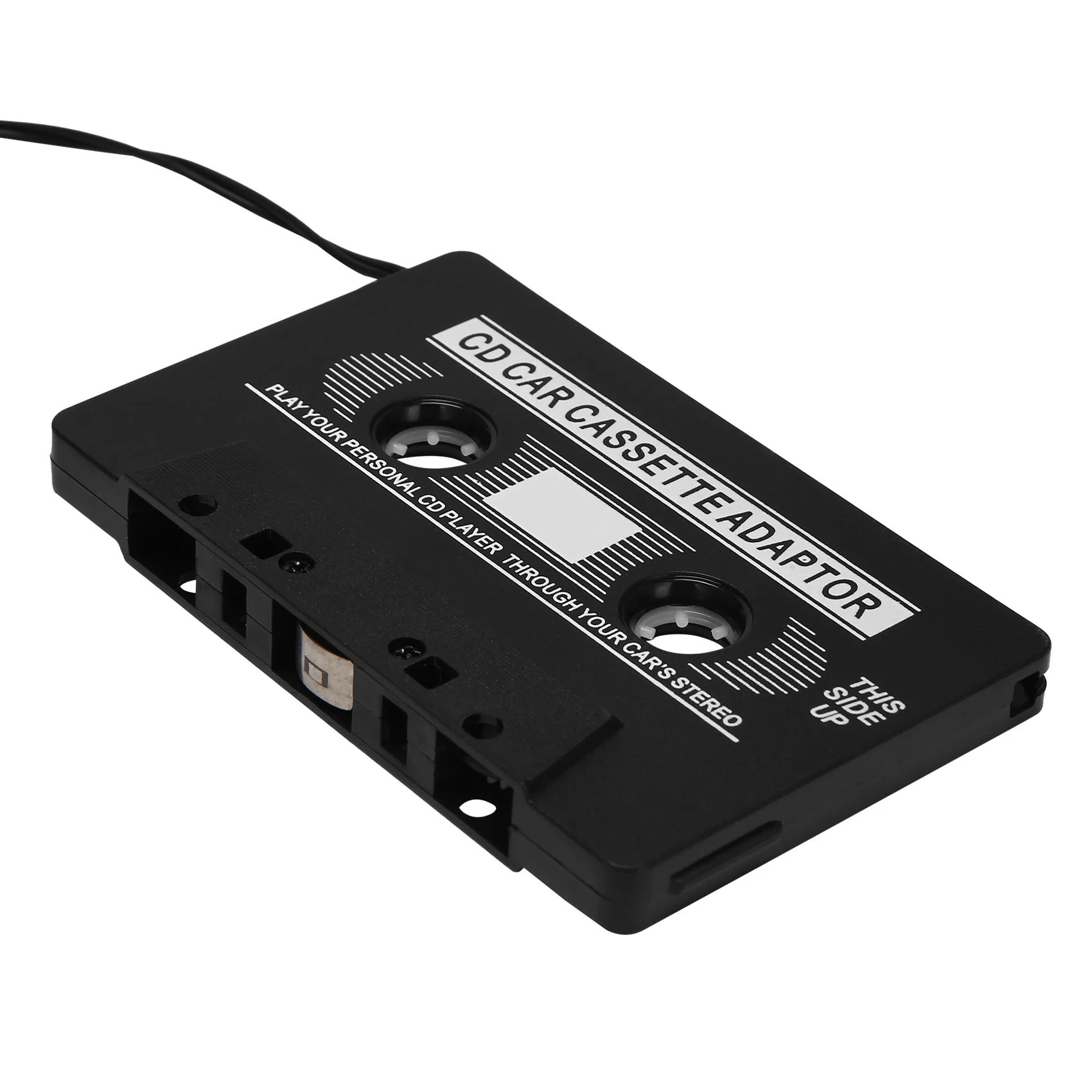 Émetteur-adaptateur de cassette audio de voiture AUX, émetteur pour MP3, urgent, CD, MD, iPhone, 3.5mm