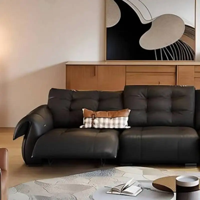Armrest Black Electric Recliner Sofas China Cheap Nordic European Living Room Sofas Single Luxury Woonkamerbanken Furniture