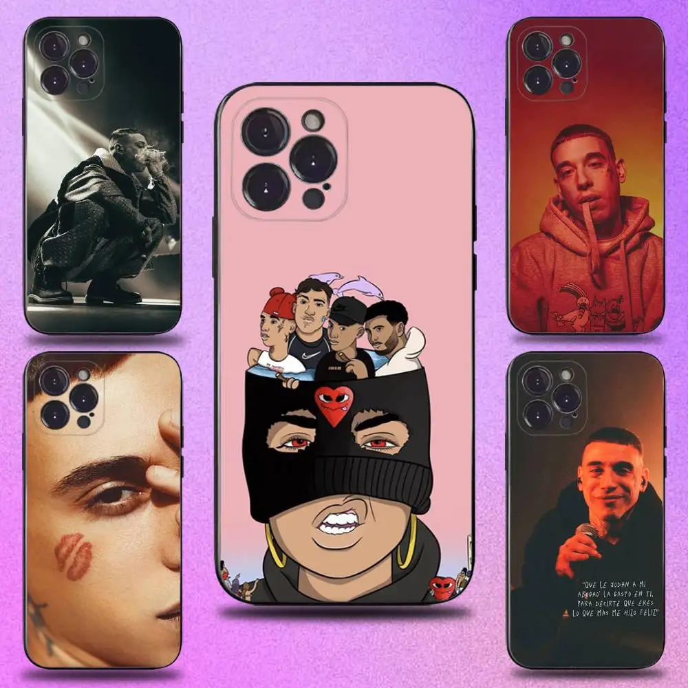 

Kaydy Cain Rapper Phone Case For iPhone 16,15,14,13,12,11 Plus,Pro Max,XS,X,XR,SE,Mini,8,7,Soft Silicone Black Cover