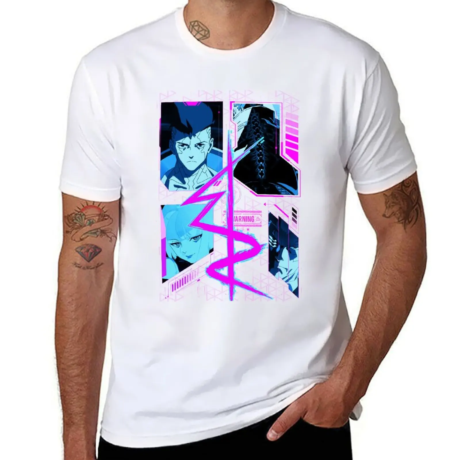 ChromaticWorld T-Shirt Plus Size Basic Short Sleeve Top