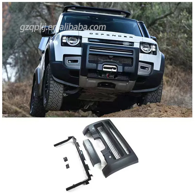 

The winch bracket front bumper Off-road protection Kit upgrade is available for the 2020-2022 Land Rover Defender body Kit