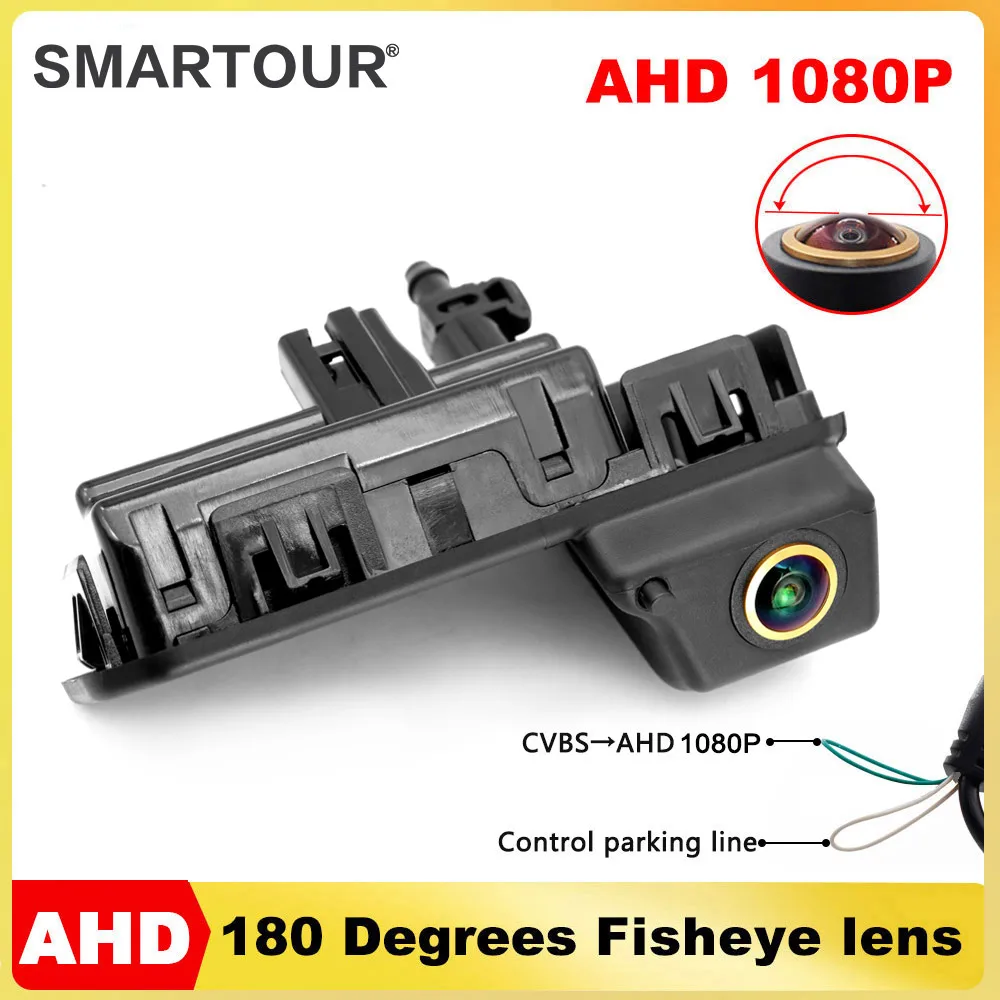 SMARTOUR 4K HD AHD 1080P Rear View Camera For Audi Q2L Q3 A5 A5L A6 A6L VW Polo Passat EOS Porsche Cayenne Skoda Kodiak Reverse