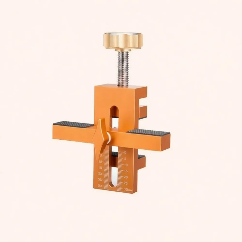 Durable Cabinet Door Alignment Tool Aluminum Jig Hinge Installer Hardware Positioning Assistant For Home Repair Works