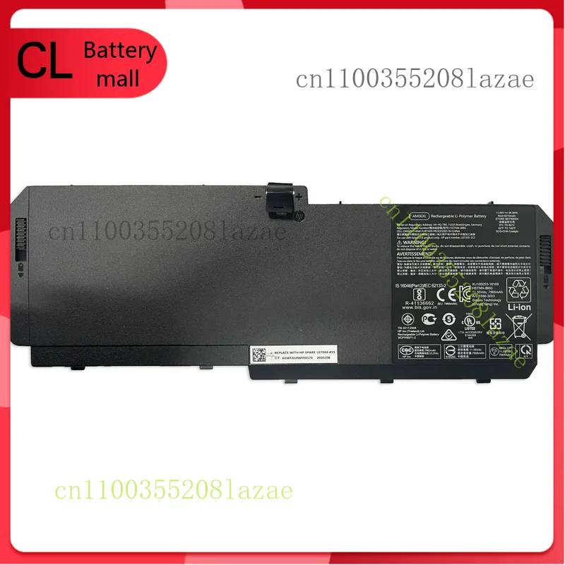 

Genuine AM06XLnew Battery for HP ZBook 17 G5 G6 L07350-1C1 HSN-Q12C L07044-855