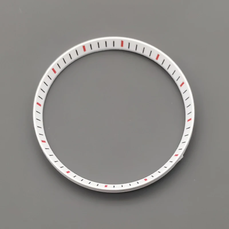 Ø 30,5mm Uhren kapitel ring passend für skx007 srpd skx009 nh35 nh36 Uhrwerk Uhrengehäuse Reparatur Innenring teile – Detail 9