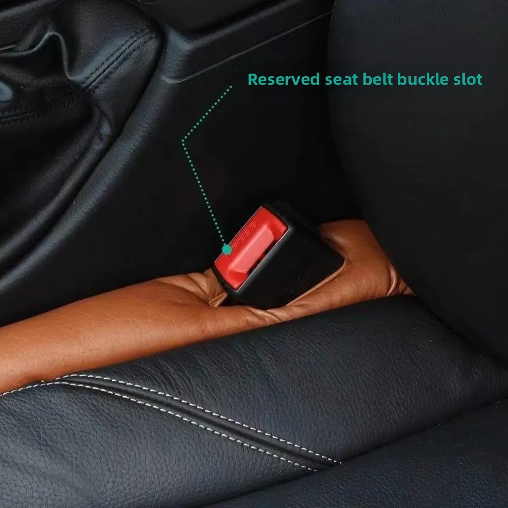 Car Seat Gap Filler Strip Leak-Proof Seat Gap Stopper Auto Interior Accessories
