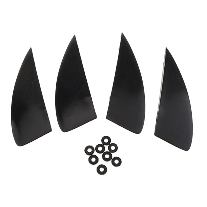 

Kiteboard Fins+Washers Kite Nylon Surfboard Fins Set Fly Kite Surfing Board Fins 2pcs/4pcs Kiteboarding Accessories