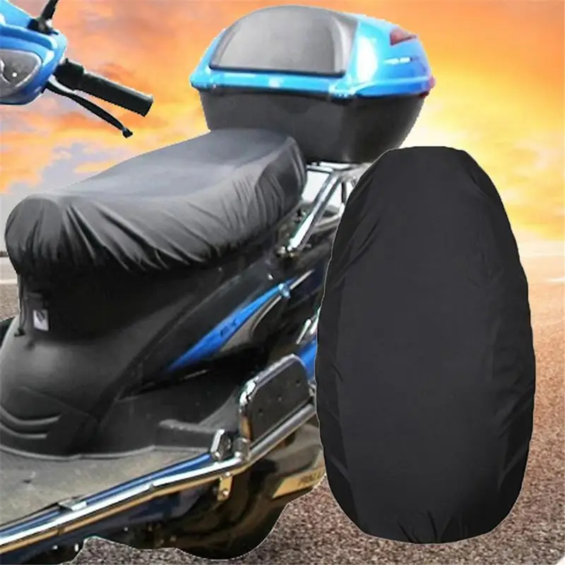 Universal Motorcycle Seat Cover Anti-Slip Oxford Fabric Seat Cover Breathable Waterproof Motorcycle Motorbike Seat Covers