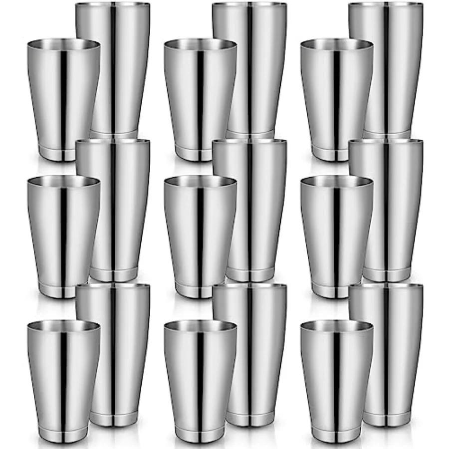 

Pcs Cocktail Shaker Boston Cocktail Shaker Set Stainless Steel Martini Drink Shakers Bartending 1 Oz and 2 Oz Bar Professional