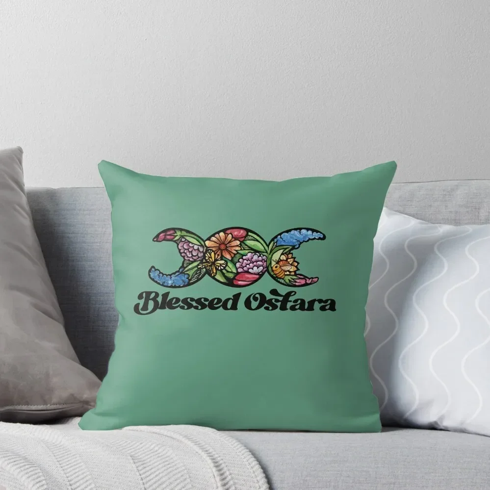 Blessed Ostara Throw Pillow Sofa Cushions Cover Luxury Pillow Case bed pillows Sofa Pillow Cover