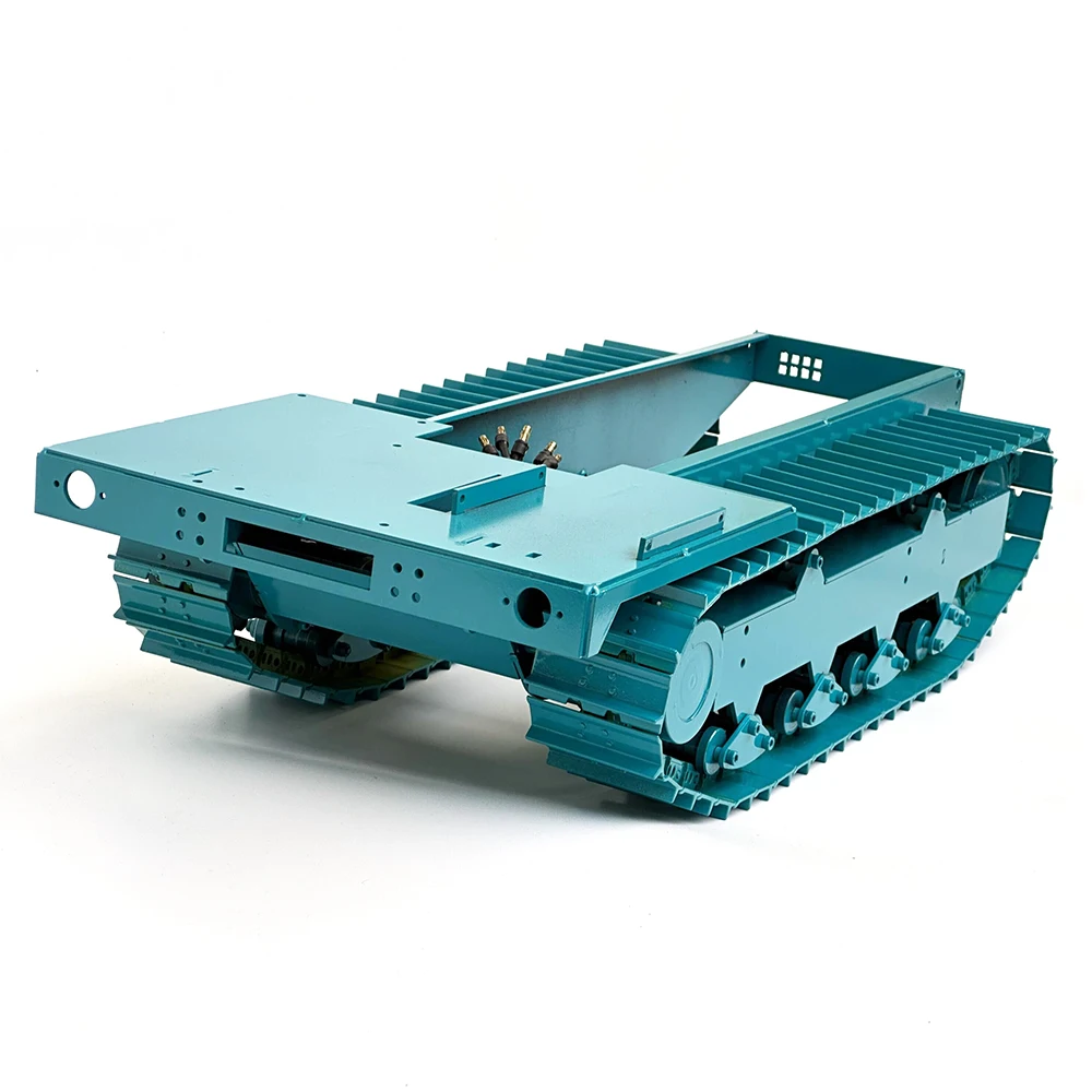 Metal Chassis 3S Brushless Planetary Power Suitable for 1/14 Hydraulic Excavator Crawler Chassis Model Toy