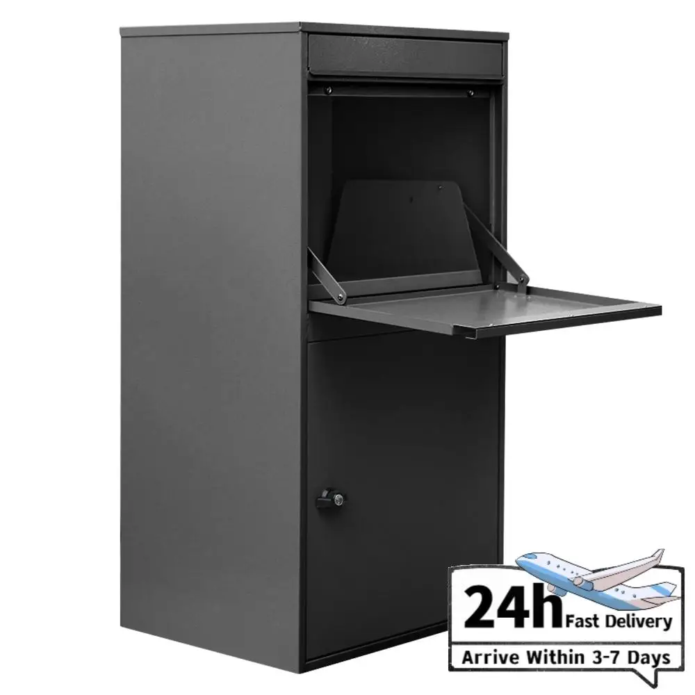 

Почтовый ящик для доставки посылок, уличный, антивандальный, очень большой, с замком, для дома, крыльца, улицы