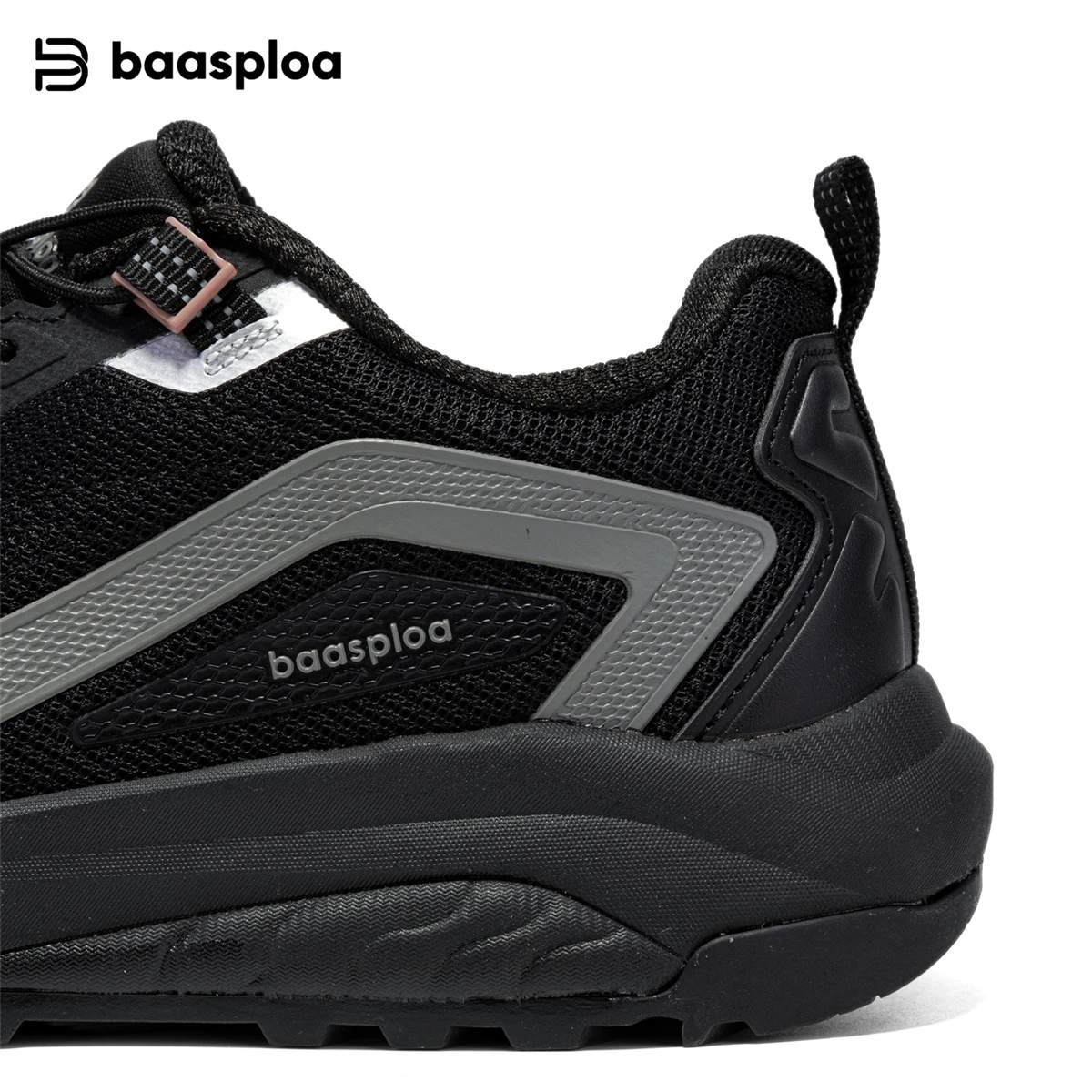 Baasploa letnie buty turystyczne męskie siatkowe oddychające wygodne buty męskie wspinaczka na świeżym powietrzu wodoodporne antypoślizgowe trampki odporne na zużycie