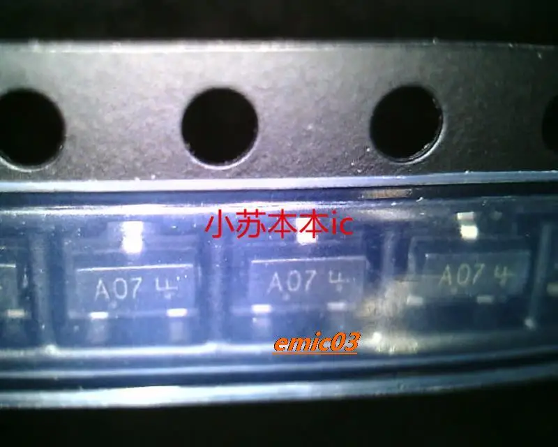 5pieces LP3407LT1G LP3407L -30V-4.1A A07 SOT23-3 