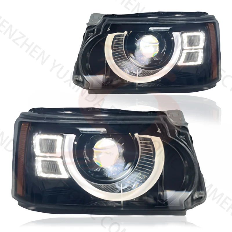 لاند روفر Led رئيس مصباح السيارات العلوي لاندروفر 10 رينج روفر سبورت إلى المدافع 10 كشافات الجمعية