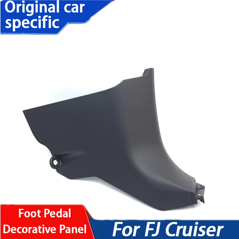 Scuff-Resistant Front Door Lower A-Pillar Trim Panel Kick Guard Protector For Toyota FJ Cruiser No-Drill Replacement