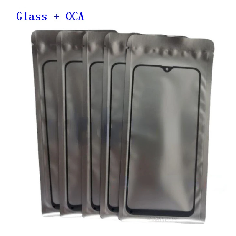 GLASS +OCA LCD Front Outer Lens For Huawei Y6P Y7P Y7a Y8P Y8s Y9a Y9s Y9 Prime 2019 Touch Screen Panel