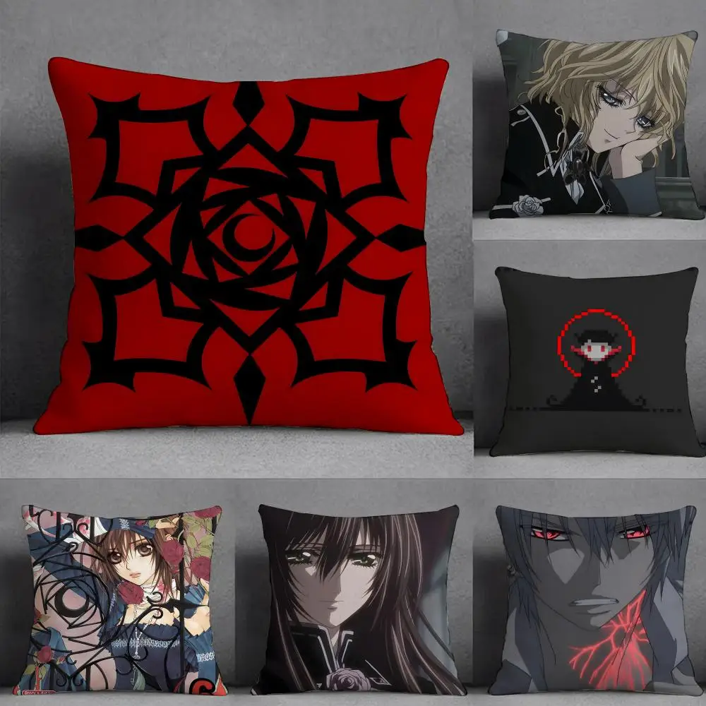 V-Vampire ANIME Knight Pillow Case Pillowcase, Double-sided Printed, Sofa Cushion, Bedroom Headboard Pillow