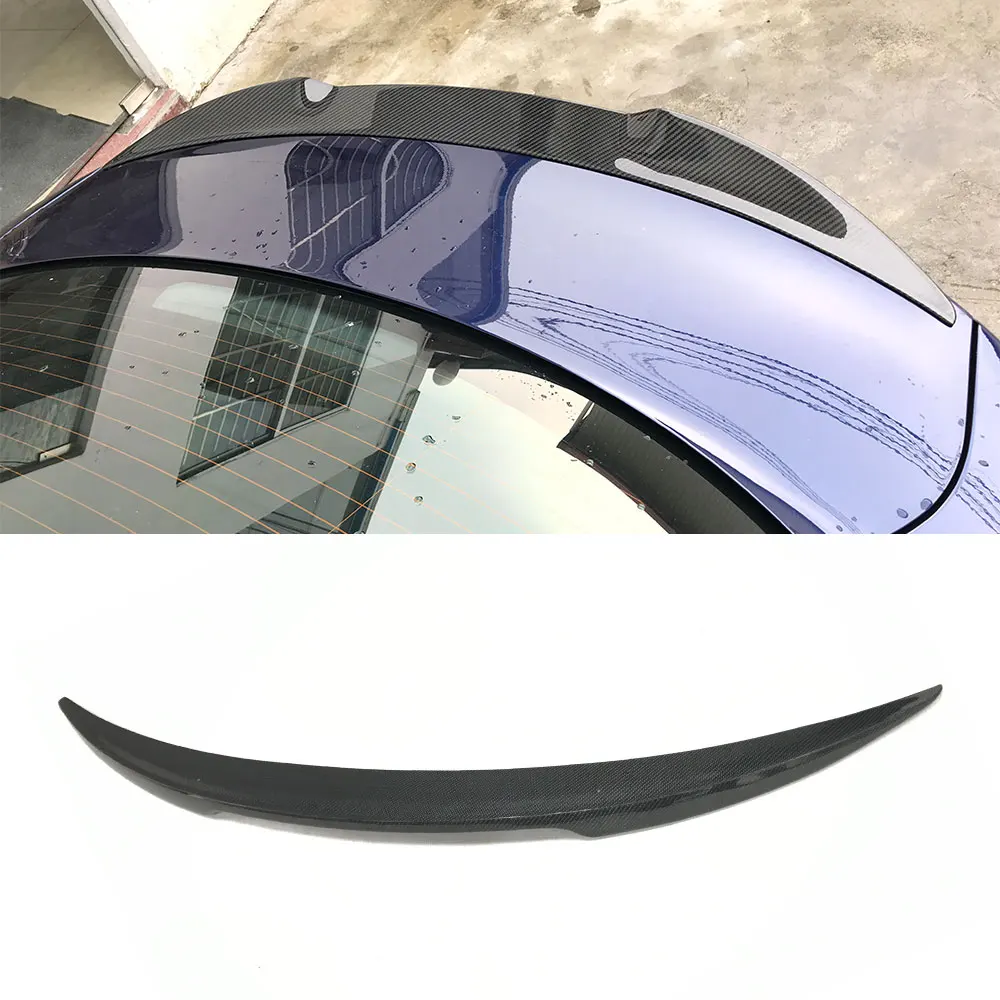 

VACOMUL Dry Carbon Car Rear Spoiler Wing Trunk Lip for Alfa Romeo Giulia Sedan 2015-2021 Rear Trunk Spoiler Boot Wing QV Style