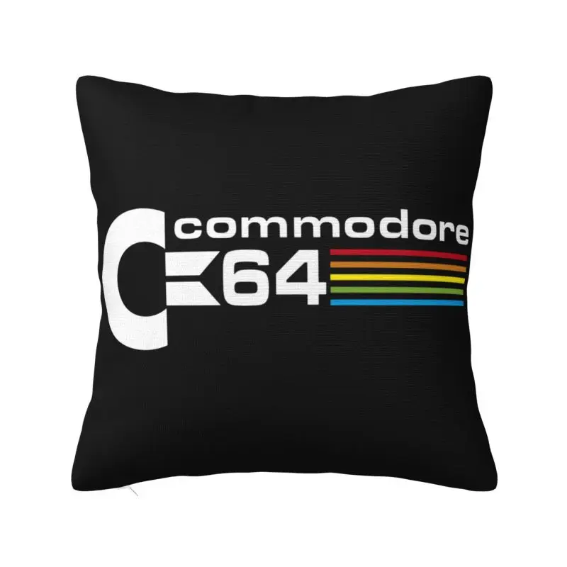 

Подушка для дивана команды 64-дюймовая, C64 подруга, роскошная компьютерная наволочка, квадратная наволочка