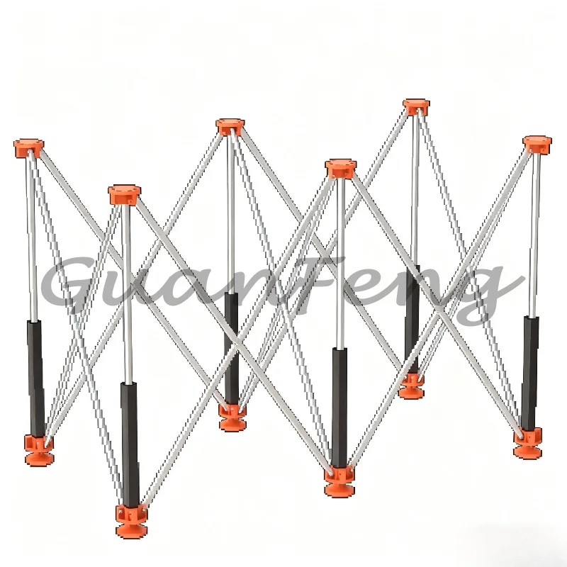 Aluminium Collapsible Telescopic Table, Multifunctional Support Frame with Woodworking Feed Frame and Stand for Workshop