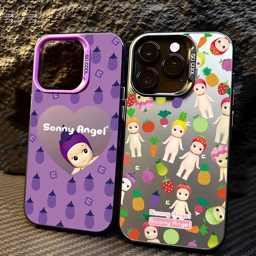 S-Sonnies Angels Summer Fruits Phone Case for Oppo Realme 13 12 11 10 9i 8i C65 C63 C55 C53 C35 C33 C20 C21Y C15 C21 Matte Back