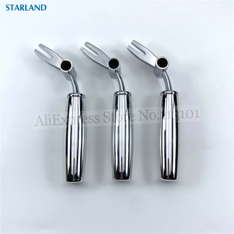 3 In 1 Metal Handles New Silver Colour Hand Grips Spare Parts Replacements For ZM Soft Serve Ice Cream Machines Accessories